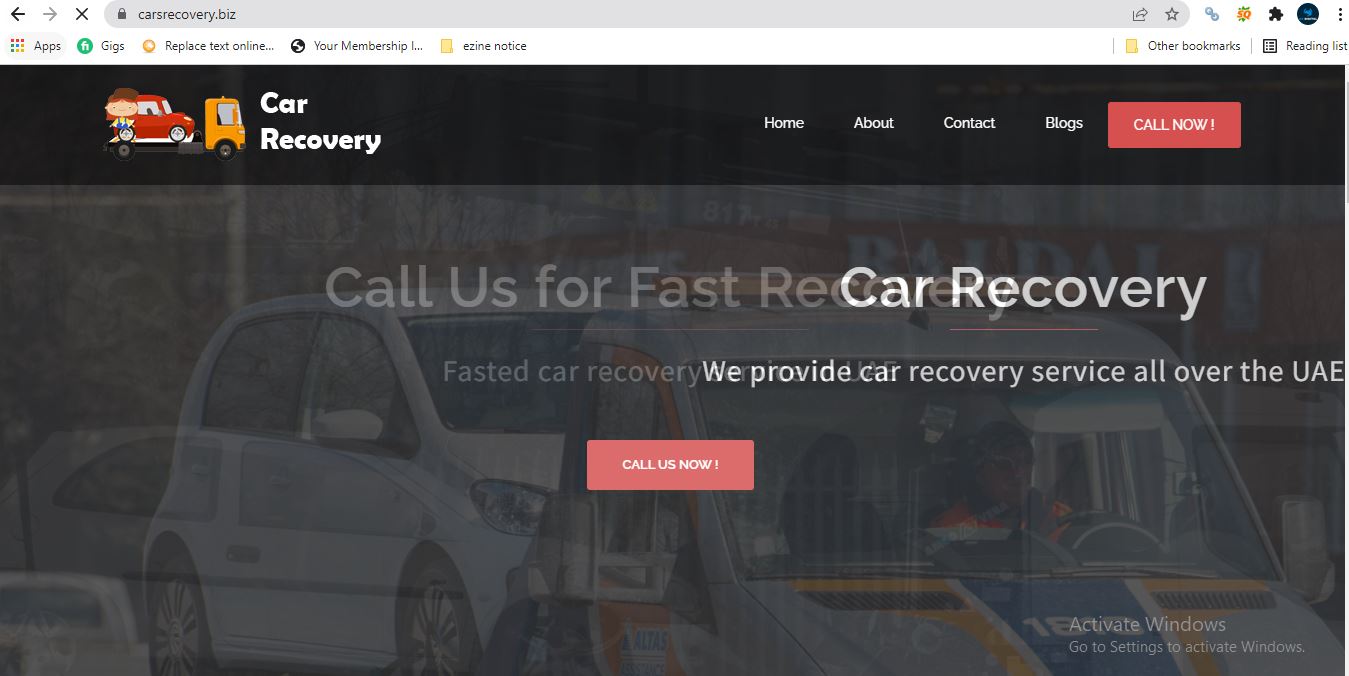 cars recovery development